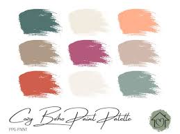 Cozy Boho Ppg Paint Palette Paint Color