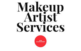 makeup artist services one page template