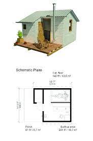 Garden Cabin Plans Tiny House Floor