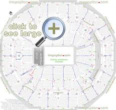 fedexforum seat row numbers detailed