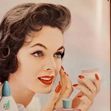 1950s evening beauty routines mid