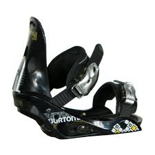 Used Burton Freestyle Jr Junior Snowboard Bindings
