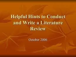 We hope you find these tips on literature reviews useful  If you want more  info
