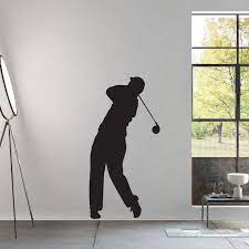 Golf Wall Decal Golf Swing Wall Art