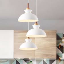 Kitchen Pendant Lighting Wood Lamp Bar White Pendant Light Modern Ceiling Lights Ebay