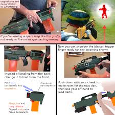 So i went on the hunt for ideas and found some nerf gun wall options. Adjustments To Combo Stock Mag Holder Loader Nerf
