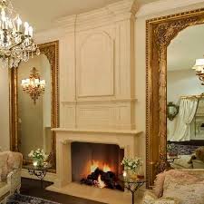 Traditional Fireplace Mantel Trizay