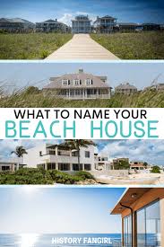 101 beach house names for your family