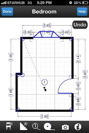 using iphone apps to draw a floor plan
