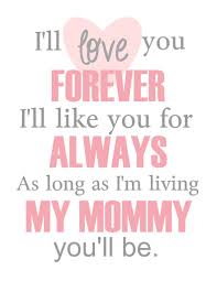 i ll love you forever mother s day gift
