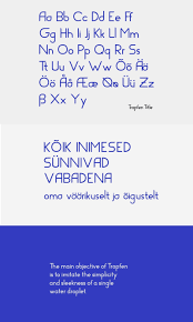 The Typeface Tropfen Font Freebie Supply