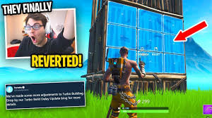 Is your fortnite not updating, or download stuck at a certain percent? Fortnite Finally Reverted The Update They Fixed The Game Youtube