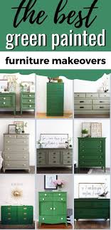 best green painted furniture ideas