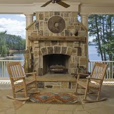 Covered Porches Outdoor Fireplaces