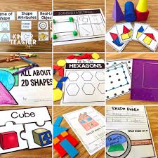 A fun song about the properties of 3d shapes such as cubes, cuboids, spheres, cylinders and cones. 12 Hands On Shape Activities A Kinderteacher Life