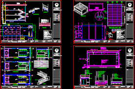 Metalic Stair Dwg Plan For Autocad