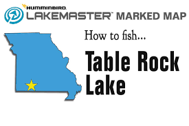 table rock lake map midwest outdoors