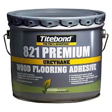 Tongue and groove adhesive in pint applicator bottle. Titebond 821 Wood And Bamboo Flooring Adhesive 3 5 Gallon Panel Town Floors