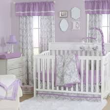 grey baby girl crib bedding