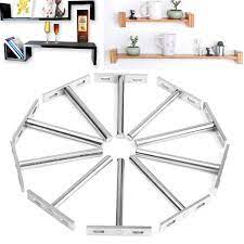 Thanks to squarespace for sponsoring this video. 10pcs 4 5 Concealed Hidden Floating Closet Wall Shelf Support Brackets Steel Walmart Com Shelf Support Brackets Floating Shelves Shelf Supports