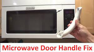 Kitchenaid oven troubleshooting door latch. Microwave Door Repair Kitchenaid Khms2040wwh Youtube