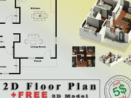Autocad 2d Floor Plan Drawing Convert