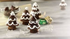 HERSHEY'S Chocolate Candy Trees | Recipes