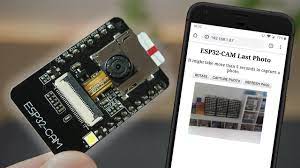 esp32 cam take photo and display in web