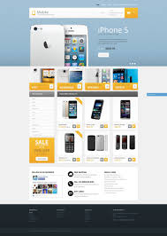 Website Design 51378 Mobile Shop Store Custom Website