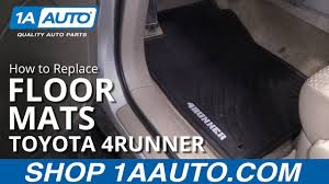 install floor mats 02 09 toyota 4runner