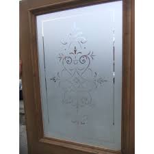 etching glass etched glass door the
