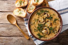 creamy vegan mushroom soup recipe