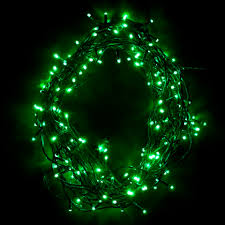 200 Green Led Connectable Fairy Lights