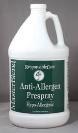 anti allergen prespray hypo allergenic