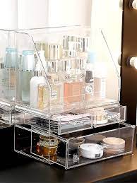 makeup organizer storage box acrylic