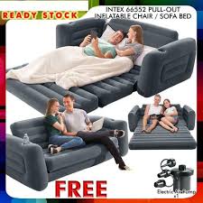 intex inflatable sofa bed king size