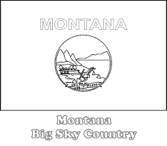 Flag background png 1282 764 transpa montana. Large Printable Montana State Flag To Color From Netstate Com