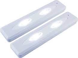 Amazon Com Ge Wireless Remote Control Led Light Bars 2 Pack Bright White Light Battery Operated Under Cabinet Lighting No Wiring Needed Easy To Install 17528 Home Improvement