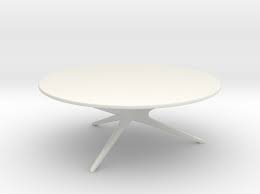 Mid Century Modern Round Coffee Table 1