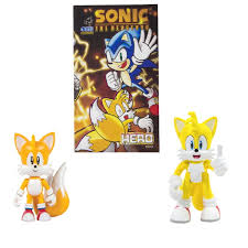 Classic Tails & Modern Tails with Comic Book| Official Licensed Product  from TOMY | Includes Original Sonic Comic Book - Walmart.com