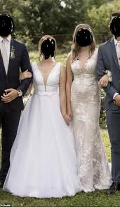 And his masterpiece might be the snowbound. Wedding Guest Is Slammed For Donning Inappropriate Ivory Lace Gown Complete With Train Daily Mail Online