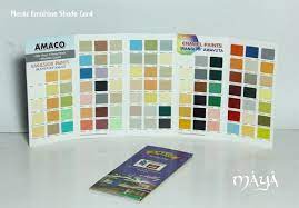 Plastic Emulsion Shade Card At Best