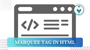 all about marquee in html