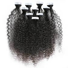 Nevertheless, finding a good clip in extension for black women has proven to be a challenge. Kinky Curly Afro Textured Tape In Hair Extensions Perfect Locks