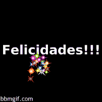 Felicidades!!! Fuegos Artificiales Animated Gif for BBM | BlackBerry, Android, iPhone and iPad