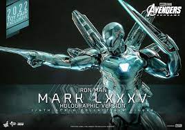 iron man mark lxv holographic
