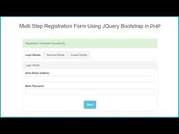 using jquery bootstrap php