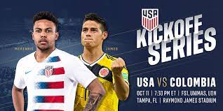 United states vs colombia highlights and full match competition: Kickoff Series Continues With Usa Colombia On Oct 11 At Raymond James Stadium In Tampa