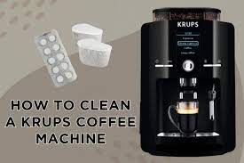 how to clean a krups coffee machine easy