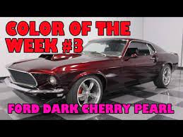 Ford Dark Cherry Pearl Color Of The
